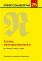 Niemcoznawstwo 25 Sprawy wewnątrzniemieckie pl online bookstore