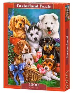 Puzzle 1000 Puppies buy polish books in Usa