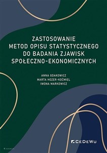 Zastosowanie metod opisu statystycznego do badania zjawisk społeczno-ekonomicznych to buy in USA