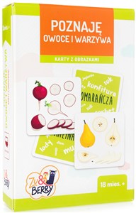 Poznaję owoce i warzywa Karty z obrazkami pl online bookstore