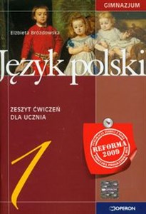 Język polski 1 Zeszyt ćwiczeń Gimnazjum - Polish Bookstore USA