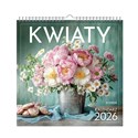 Kalendarz 2026 Wieloplanszowy Kwadrat Kwiaty to buy in USA