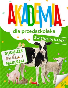 Akademia dla przedszkolaka Zwierzęta na wsi books in polish