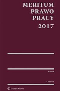 MERITUM Prawo pracy 2017 online polish bookstore