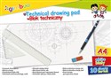 Blok techniczny A4 Gimboo 10 kartek białe - 