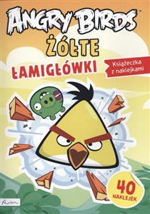 Żółte łamigłówki angry birds  