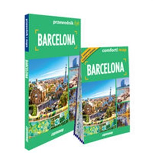 Barcelona light przewodnik + mapa pl online bookstore