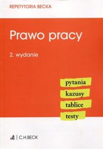 Prawo pracy Repetytoria Becka pytania kazusy tablice testy Polish Books Canada