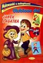 Malowanki z nalepkami Ulubione dni Janek i Agatka pl online bookstore