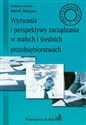 Wyzwania i perspektywy zarządzania w małych i średnich przedsiębiorstwach  books in polish