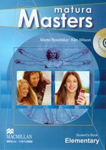 Matura Masters Elementary Student's Book + CD Szkoła ponadgimnazjalna online polish bookstore