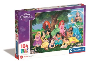 Puzzle 104 super kolor Disney princess 25743 chicago polish bookstore