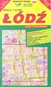 Łódź mapa składana 1:24 000  