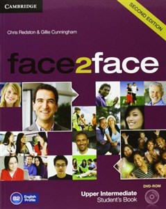 face2face Upper-Intermediate Student's Book + DVD  books in polish