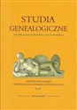 Studia Genealogiczne Tom 2 - Polish Bookstore USA