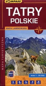 Tatry Polskie mapa turystyczna 1:30 000 to buy in USA