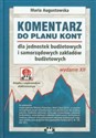 Komentarz do planu kont dla jednostek budżetowych i samorządowych zakładów budżetowych z płytą CD Polish bookstore