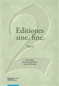 Editiones sine fine Tom 2  polish books in canada