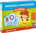 Angielski z naklejkami + kolorowanka - Polish Bookstore USA