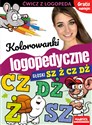 Kolorowanki logopedyczne Głoski Sz Ż Cz Dż z naklejkami - Magdalena Małecka, Agnieszka Wiatrowska pl online bookstore