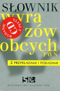 Słownik wyrazów obcych PWN z przykładami i poradami z płytą CD bookstore