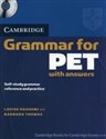 Cambridge Grammar for PET with answers + CD Self-study grammar reference and practice to buy in USA
