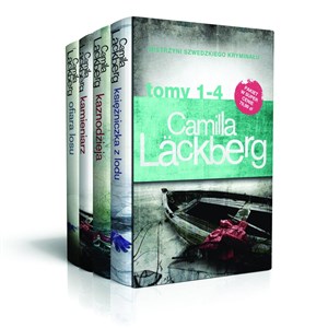 Księżniczka z lodu / Kaznodzieja / Kamieniarz / Ofiara losu Pakiet Camilla Lackberg tom 1-4 pl online bookstore