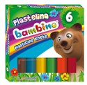 Plastelina 6 kolorów Bambino - 