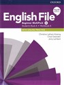 English File 4E Beginner Multipack A +Online practice bookstore