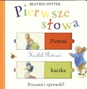 Pierwsze słowa Królik Piotruś Przesuń i sprawdź! chicago polish bookstore