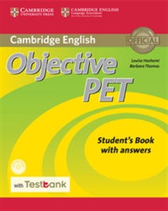 Objective PET Student's Book with Answers with CD-ROM with Testbank polish usa
