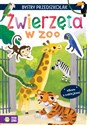 Bystry przedszkolak Album z naklejkami Zwierzęta w zoo online polish bookstore