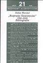 Rozprawy slawistyczne nr 21 1986-06 Bibliografia Polish Books Canada