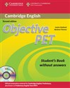 Objective PET Student's Book without Answers + CD Polish bookstore