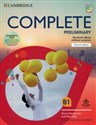 Complete Preliminary Student's Book Pack (SB wo Answers w Online Practice and WB wo Answers w Audio Download) 