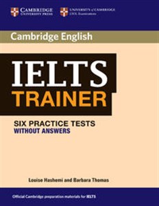 IELTS Trainer Six Practice Tests without answers books in polish