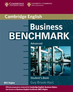 Business Benchmark Advanced Student's Book online polish bookstore